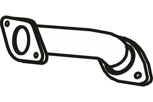 Front pipe in the group  at  Professional Parts Sweden AB (P3512)
