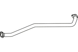 Intermediate muffler in the group  at  Professional Parts Sweden AB (P3516)