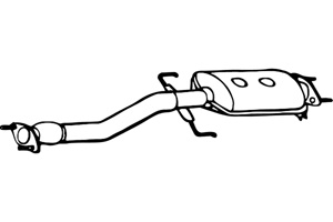 Catalytic converter in the group  at  Professional Parts Sweden AB (P351CAT)