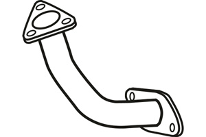 Front pipe in the group  at  Professional Parts Sweden AB (P3528)