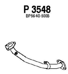 Front pipe in the group  at  Professional Parts Sweden AB (P3548)