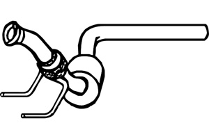 Catalytic converter i gruppen Tillflligt dolda artiklar hos  Professional Parts Sweden AB (P355DCAT)