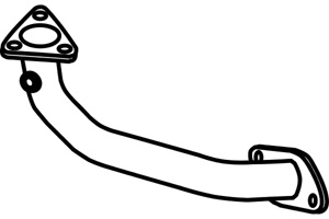 Front pipe in the group  at  Professional Parts Sweden AB (P3569)