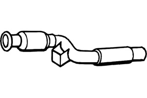 Catalytic converter in the group  at  Professional Parts Sweden AB (P357DCAT)