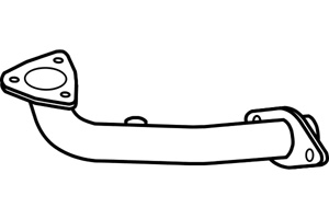 Front pipe in the group  at  Professional Parts Sweden AB (P3587)