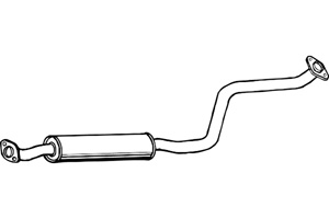 Intermediate muffler in the group  at  Professional Parts Sweden AB (P3589)