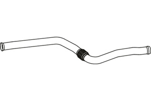 Intermediate pipe in the group  at  Professional Parts Sweden AB (P36019)