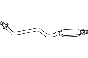 Front muffler i gruppen Tillflligt dolda artiklar hos  Professional Parts Sweden AB (P36033)