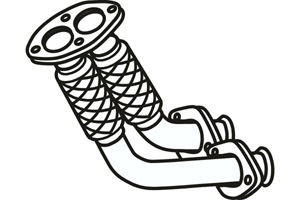 Front pipe i gruppen Tillflligt dolda artiklar hos  Professional Parts Sweden AB (P36037)