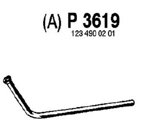 Front pipe in the group  at  Professional Parts Sweden AB (P3619)