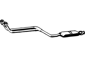 Front muffler in the group  at  Professional Parts Sweden AB (P3624)