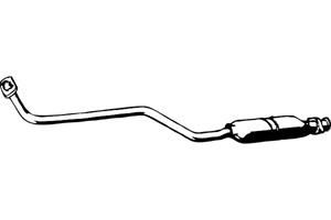 Front muffler in the group  at  Professional Parts Sweden AB (P3634)