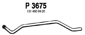 Front pipe in the group  at  Professional Parts Sweden AB (P3675)