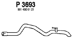 Rear pipe in the group  at  Professional Parts Sweden AB (P3693)