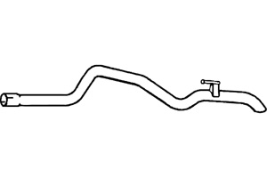 Rear pipe in the group  at  Professional Parts Sweden AB (P3699)