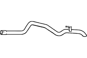 Rear pipe in the group  at  Professional Parts Sweden AB (P3727)