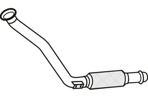Front pipe in the group  at  Professional Parts Sweden AB (P3756)