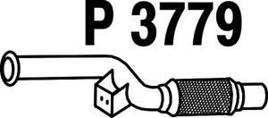 Front pipe in the group  at  Professional Parts Sweden AB (P3779)