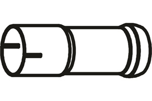 Intermediate pipe in the group  at  Professional Parts Sweden AB (P3796)