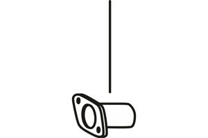 Intermediate pipe in the group Exhaust parts / Exhaust muffler & kits at  Professional Parts Sweden AB (P38003)