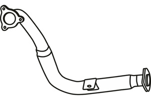 Front pipe in the group Exhaust parts / Exhaust muffler & kits at  Professional Parts Sweden AB (P38030)