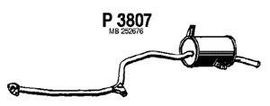 Rear muffler in the group  at  Professional Parts Sweden AB (P3807)