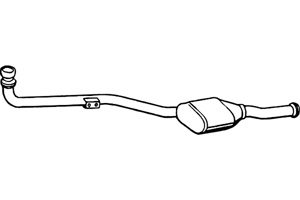 Catalytic converter i gruppen Tillflligt dolda artiklar hos  Professional Parts Sweden AB (P380DCAT)