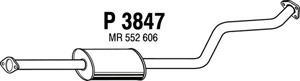 Intermediate muffler i gruppen Tillflligt dolda artiklar hos  Professional Parts Sweden AB (P3847)