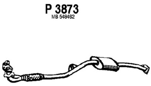 Front muffler i gruppen Tillflligt dolda artiklar hos  Professional Parts Sweden AB (P3873)