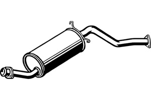 Intermediate muffler i gruppen Tillflligt dolda artiklar hos  Professional Parts Sweden AB (P3895)