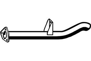 Rear pipe i gruppen Tillflligt dolda artiklar hos  Professional Parts Sweden AB (P3896)