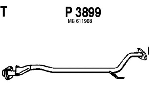 Intermediate pipe i gruppen Tillflligt dolda artiklar hos  Professional Parts Sweden AB (P3899)