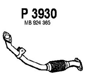 Front pipe in the group  at  Professional Parts Sweden AB (P3930)