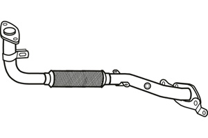 Front pipe in the group  at  Professional Parts Sweden AB (P3935)