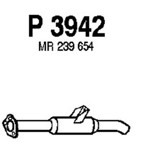 Rear pipe i gruppen Tillflligt dolda artiklar hos  Professional Parts Sweden AB (P3942)