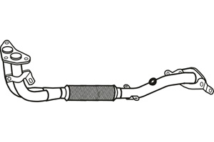 Front pipe in the group  at  Professional Parts Sweden AB (P3944)