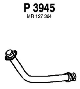 Front pipe in the group  at  Professional Parts Sweden AB (P3945)