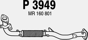 Front pipe in the group  at  Professional Parts Sweden AB (P3949)