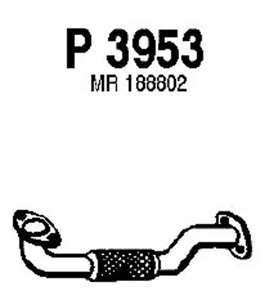 Front pipe in the group  at  Professional Parts Sweden AB (P3953)