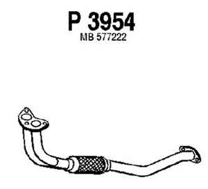 Front pipe in the group  at  Professional Parts Sweden AB (P3954)