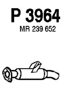 Rear muffler in the group  at  Professional Parts Sweden AB (P3964)