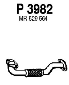 Front pipe in the group  at  Professional Parts Sweden AB (P3982)