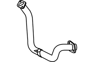 Front pipe in the group  at  Professional Parts Sweden AB (P3983)