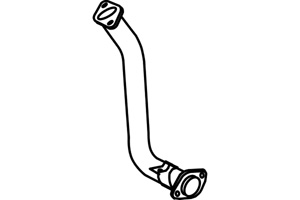 Front pipe in the group  at  Professional Parts Sweden AB (P3989)