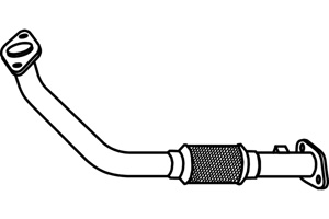 Front pipe in the group  at  Professional Parts Sweden AB (P3994)