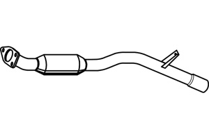 Rear muffler i gruppen Tillflligt dolda artiklar hos  Professional Parts Sweden AB (P3997)