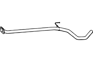 Intermediate muffler in the group  at  Professional Parts Sweden AB (P4028)