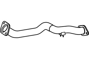 Front pipe in the group  at  Professional Parts Sweden AB (P4095)