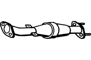 Catalytic converter in the group  at  Professional Parts Sweden AB (P409CAT)