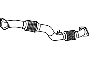 Front pipe in the group  at  Professional Parts Sweden AB (P4100)